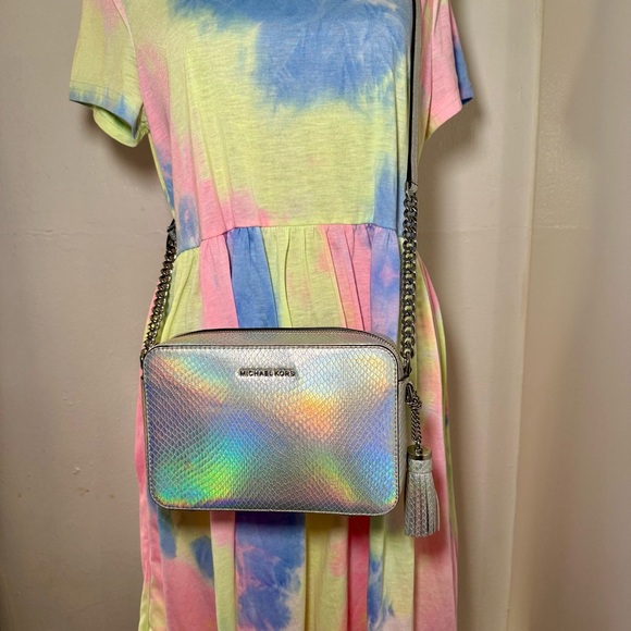 Michael Kors Iridescent Ginny Camera Crossbody - Picture 2 of 3